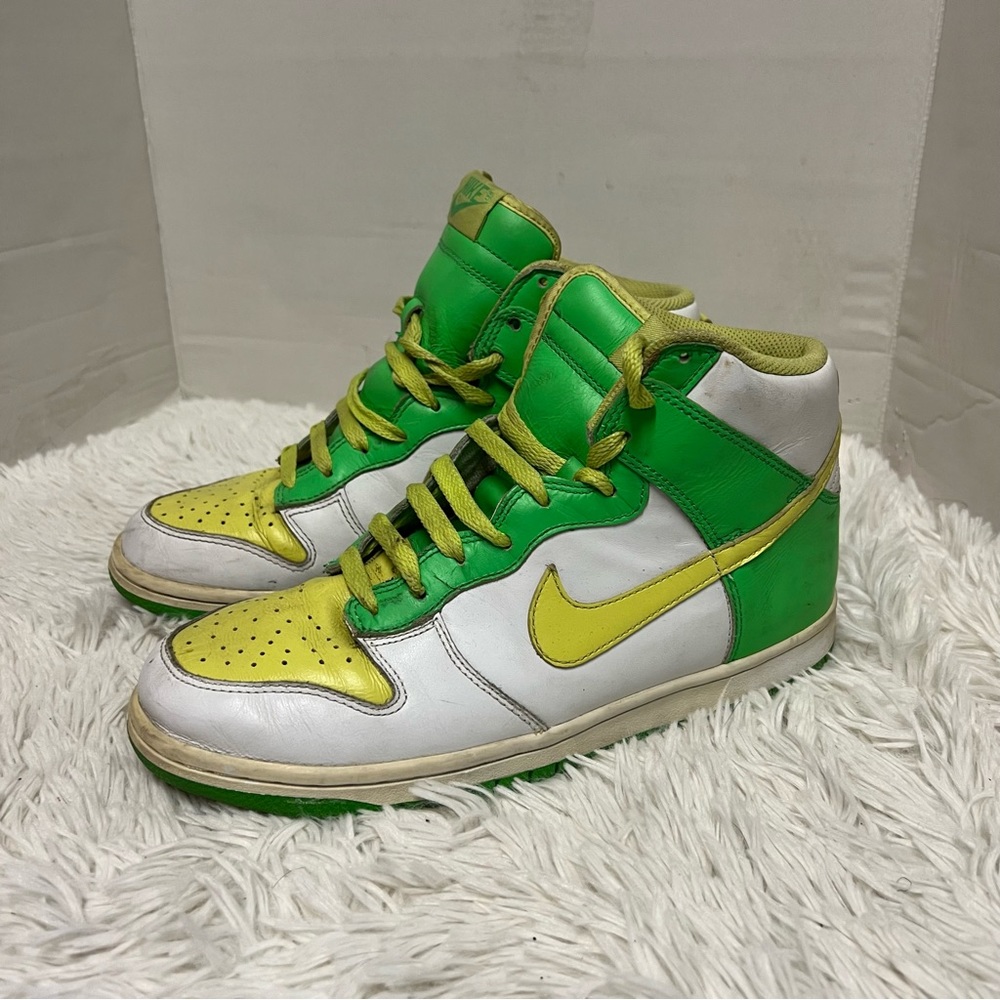 Nike dunk high lemon 2007 vtg 309432-171